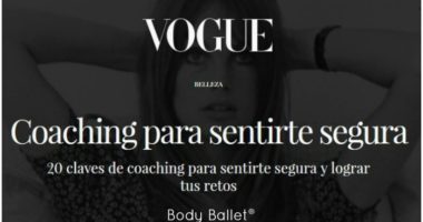 Coaching para sentirte segura de Vogue.es