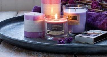 Velas aromáticas para relajarse