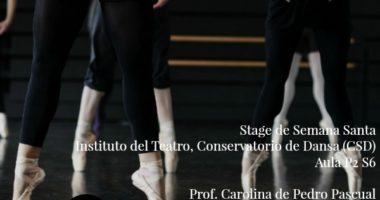 Stage de Ballet en Semana Santa 2016.