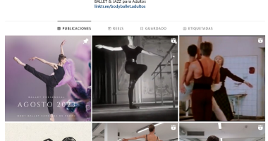 Nuevo Instagram Body Ballet: @bodyballet.adultos