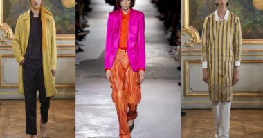 Zapatillas de ballet masculinas de Dries Van Noten o Emily Bode