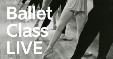 Zoom Ballet Class online LIVE Stream.