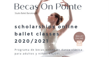 Bienvenidos a On Pointe, programa internacional de becas online