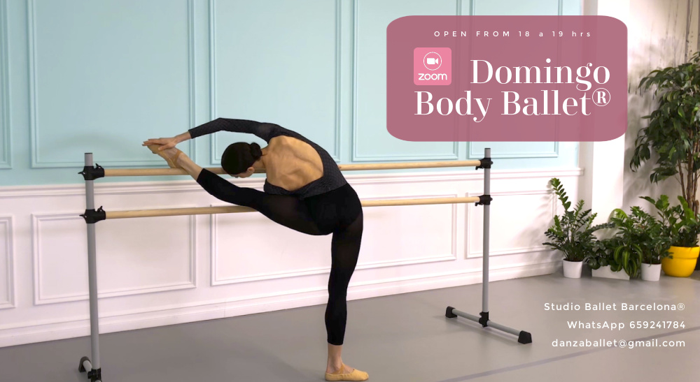Online Body Ballet los domingos de 9 a 10 AM. Toma nota y únete a mi clase! | Body Ballet