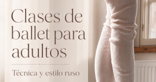Ballet para adultos en Gràcia Barcelona · Carolina de Pedro