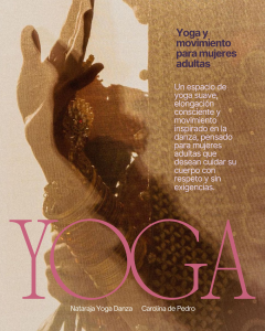 Nataraja Yoga Danza, un espacio dedicado al Hatha Yoga clásico y a la danza para personas adultas.