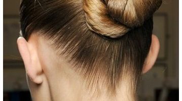 Moños de bailarian. El peinado más refrescante y glamuroso.