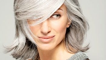 Cómo lucir un cabello con canas 
